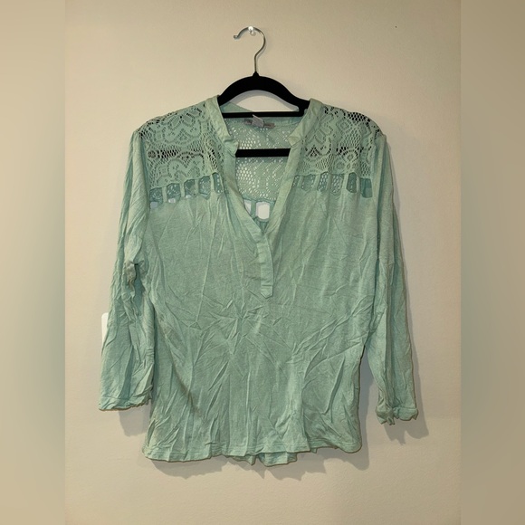 Large Charlotte Russe Blouse Top - Picture 2 of 7